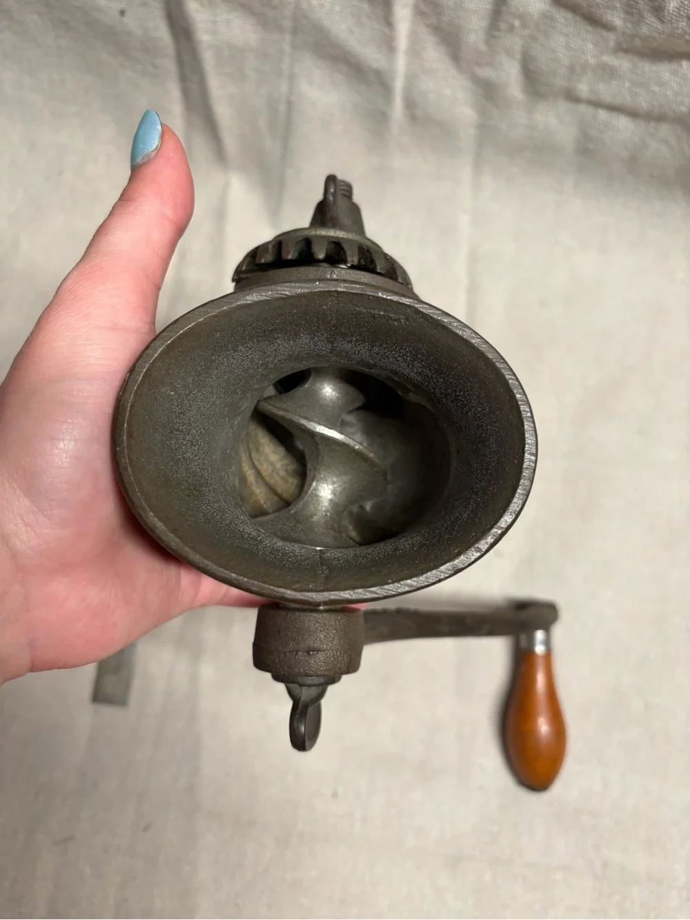 Antique Universal Co. food chopper and meat grinder